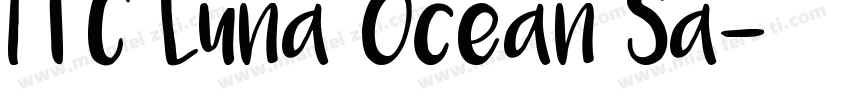 ITC Luna Ocean Sa字体转换